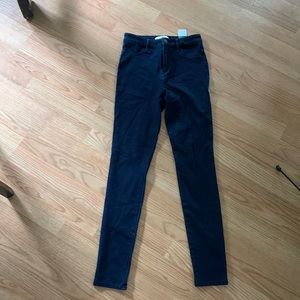 Hollister size 1R Jeggings navy blue